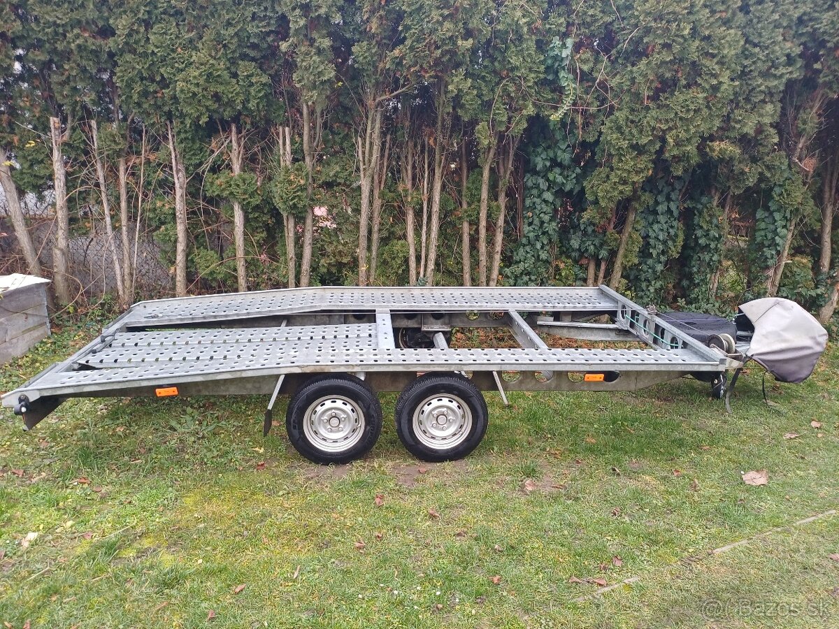 Autoprepravnik Wiola - vozik, príves, na 2 tony 1.majiteľ