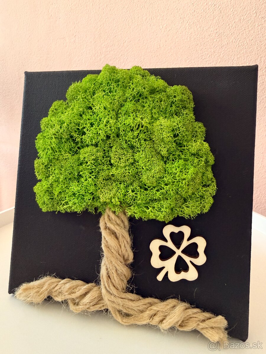 Machový 3D strom života