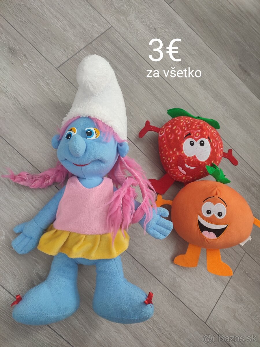 Plyšáky rôzne ....