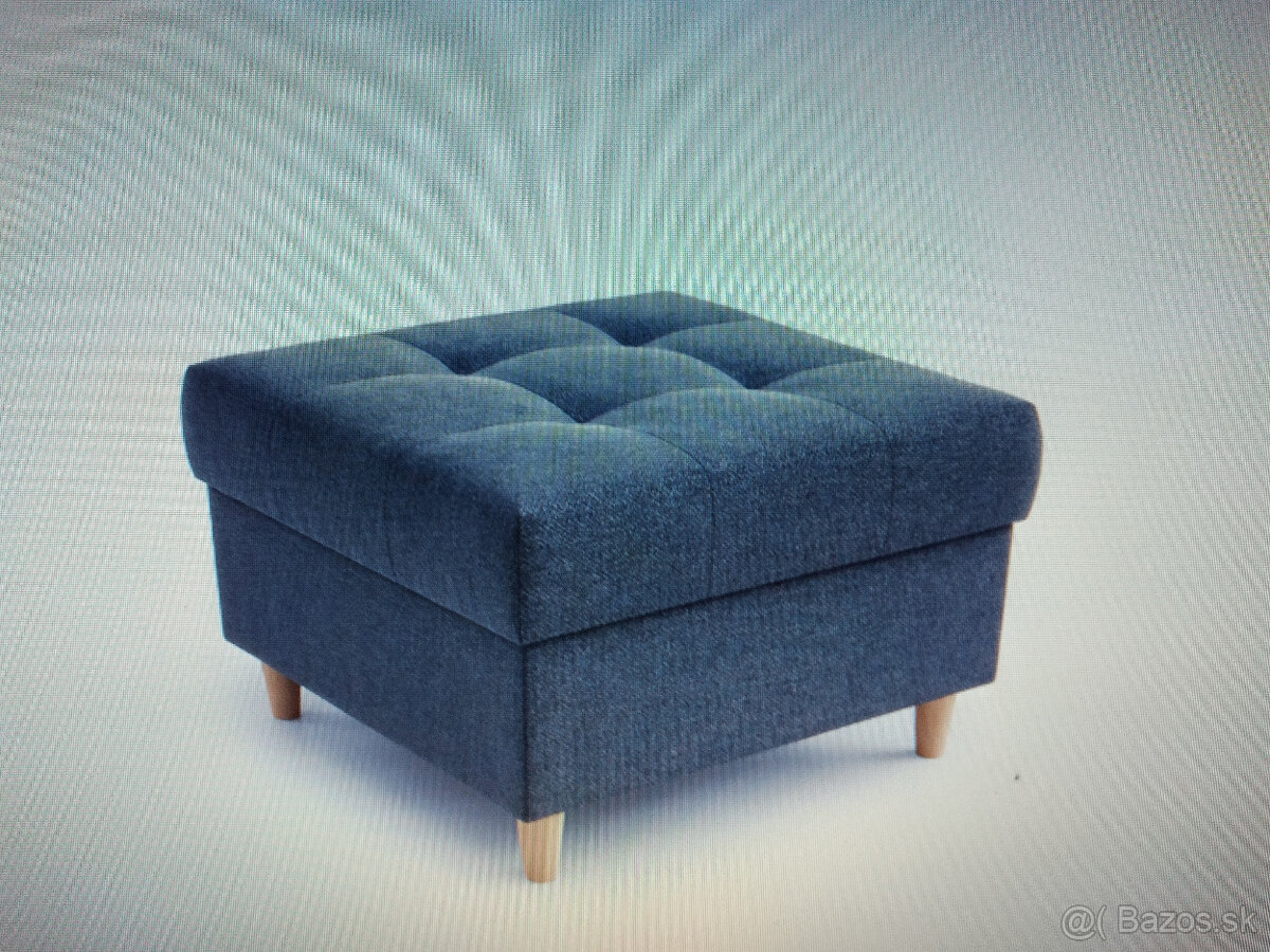 TABURET- PODNOŽKA- MODUL k pohovke 67x67- nový