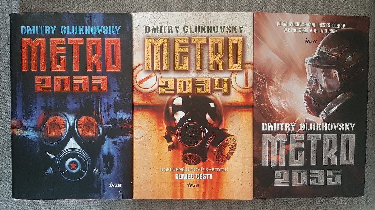 Metro 2033, 2034, 2035 (Dmitry Glukhovsky)