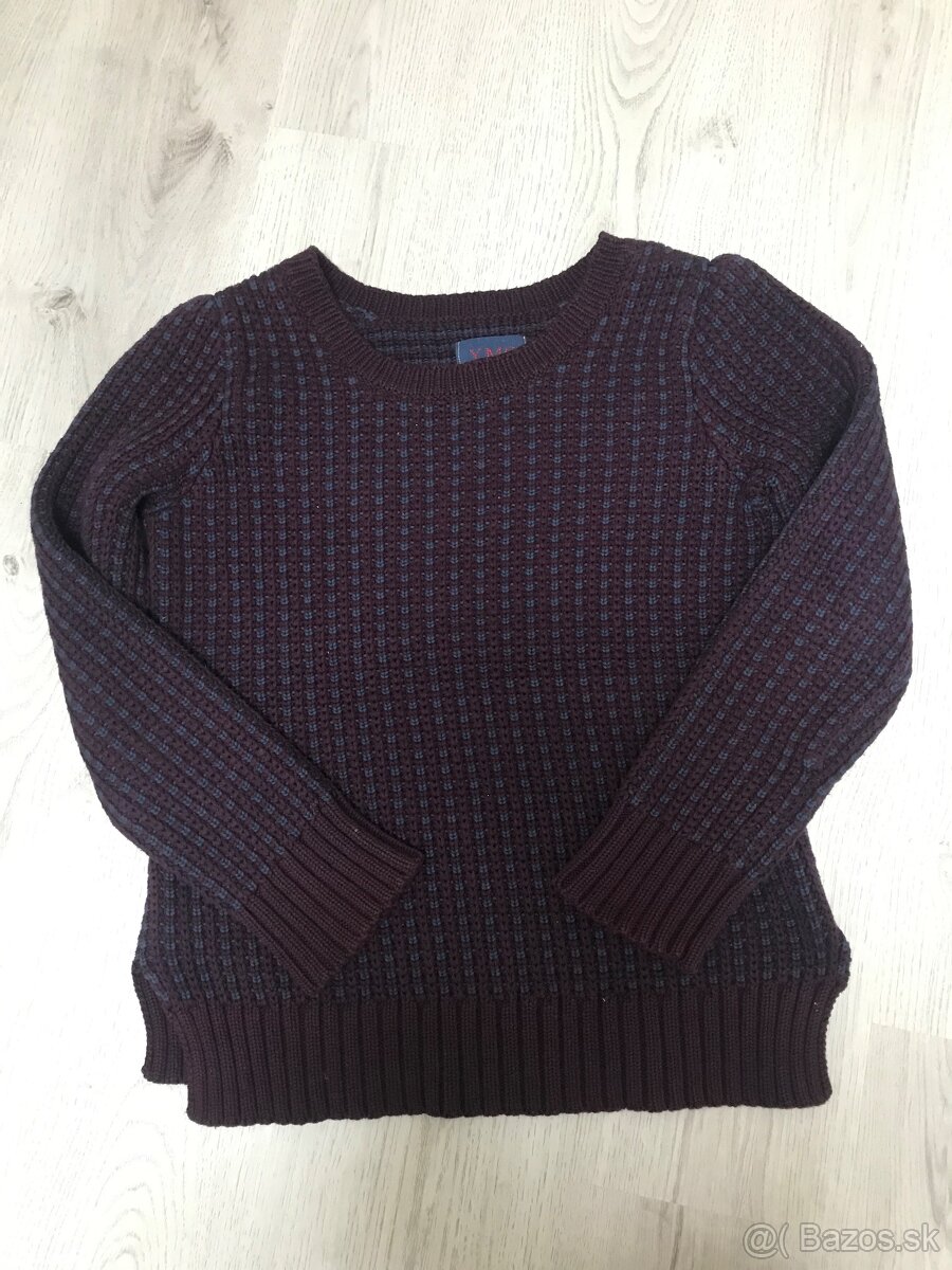 YMC hruby pulover velkost 8