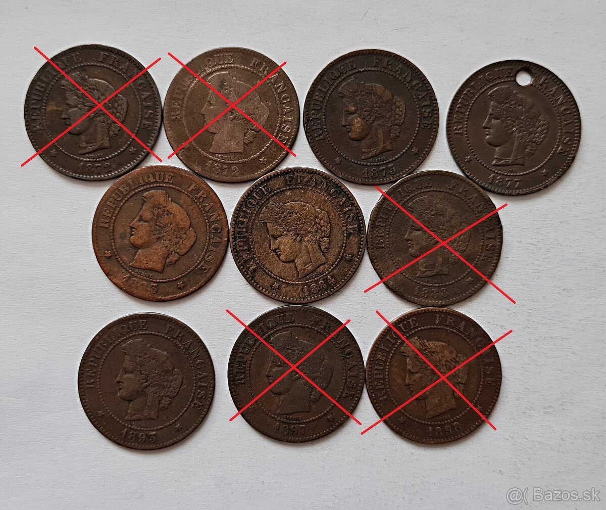 mince Francuzsko stare 3