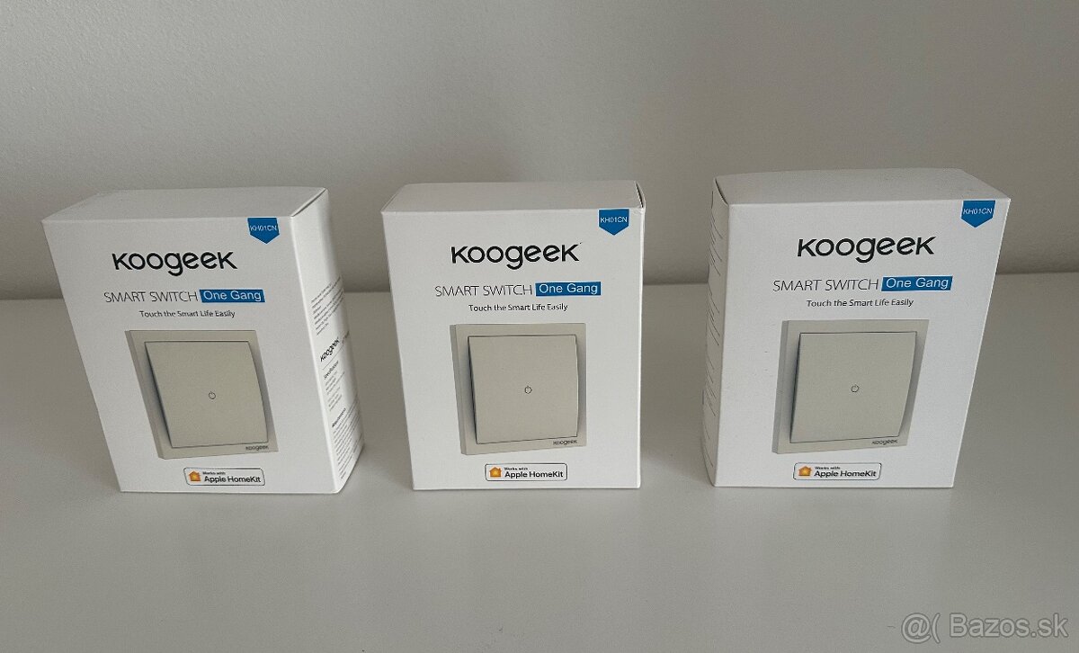 Koogeek smart switch one gang Apple HomeKit