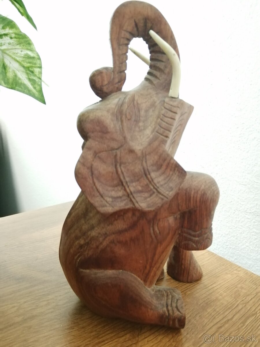 Slon z exotického dreva - NOVÉ