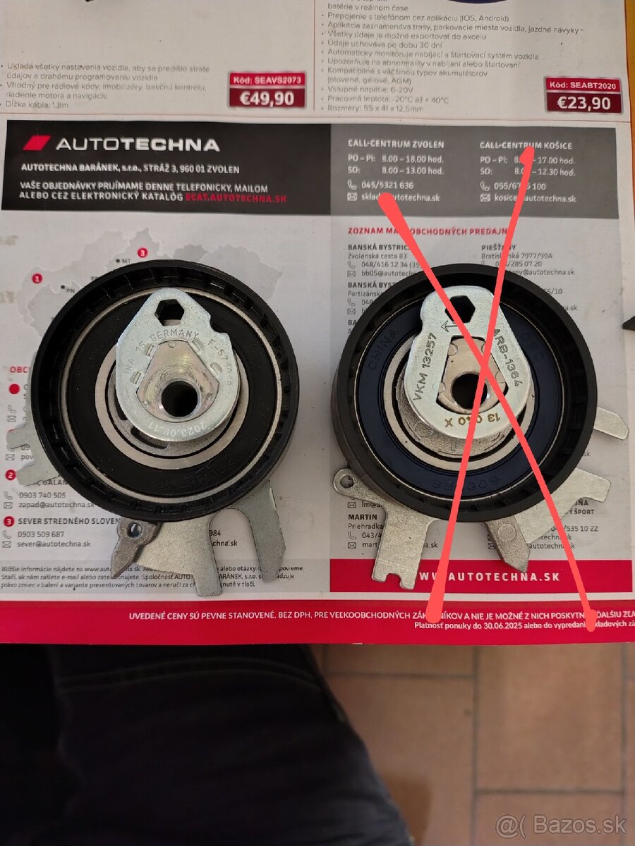 Napínacia kladka PSA nova