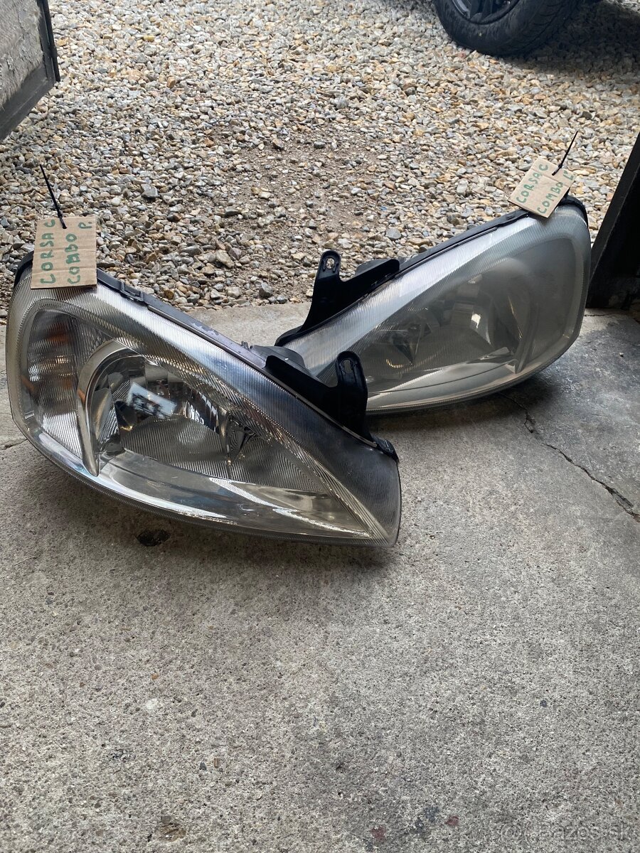 opel corsa C combo svetlo svetla