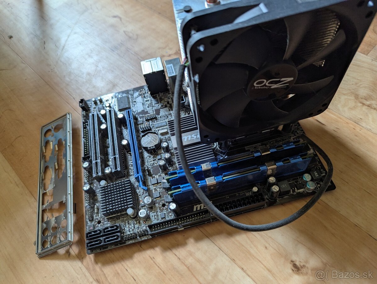 predam komponenty zo starsieho PC, MoBo,CPU,RAM