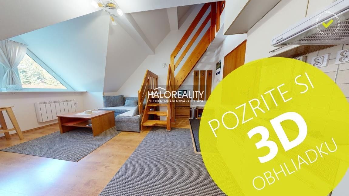 HALO reality - Predaj, trojizbový byt Donovaly, Apartmánový 