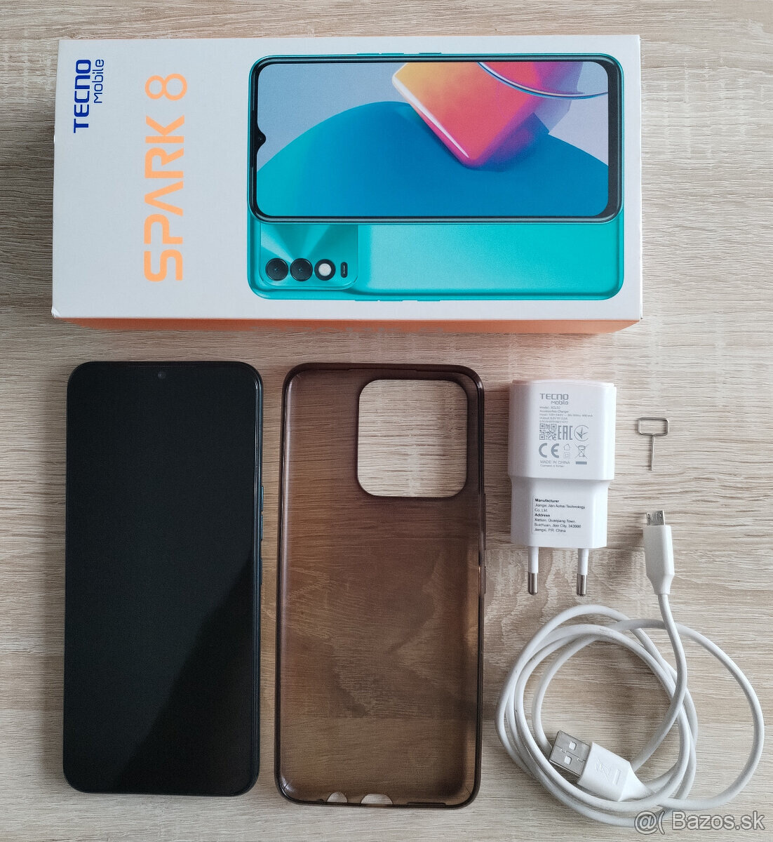 TECNO SPARK 8 4+3GB64GB ATLANTIC BLUE