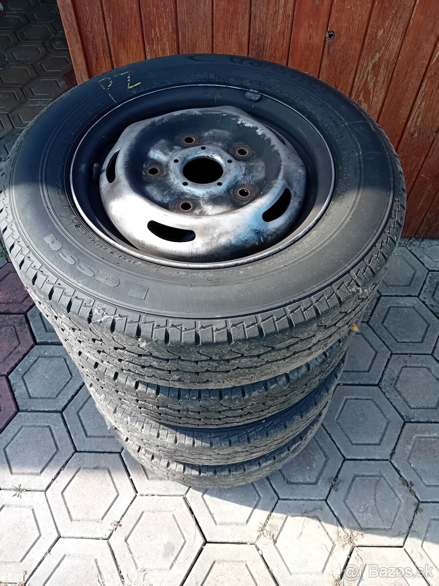 FORD TRANSIT 195/70 R15 C disky+pneu