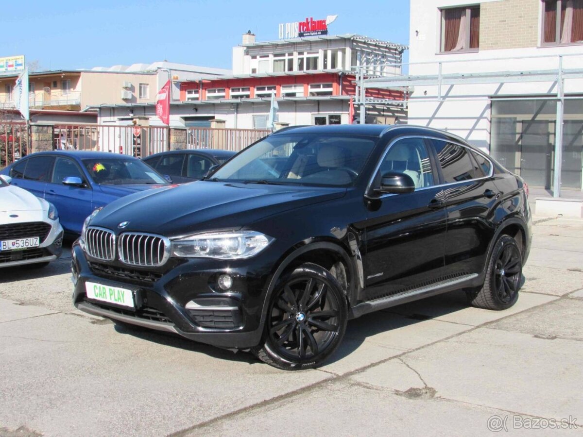 BMW X6 XDRIVE 40d, 4x4, AUTOMAT - splatka 489,-€