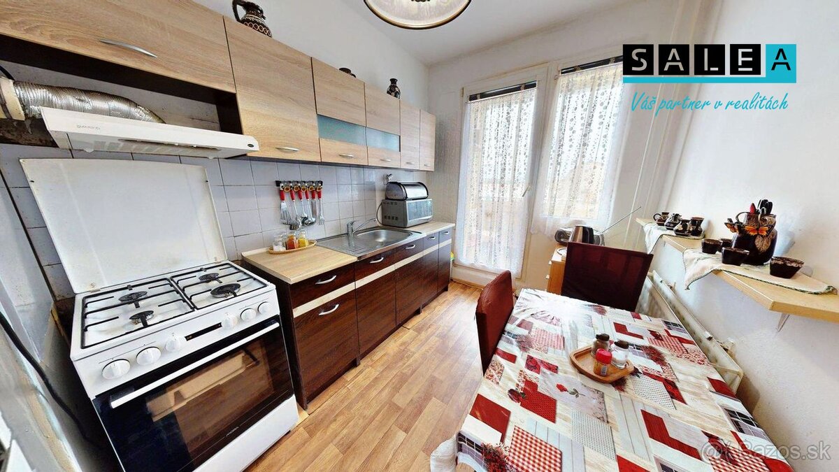 2-IZBOVÝ BYT S LOGGIOU, KRÁSNY VÝHĽAD, 50m2, RAJEC