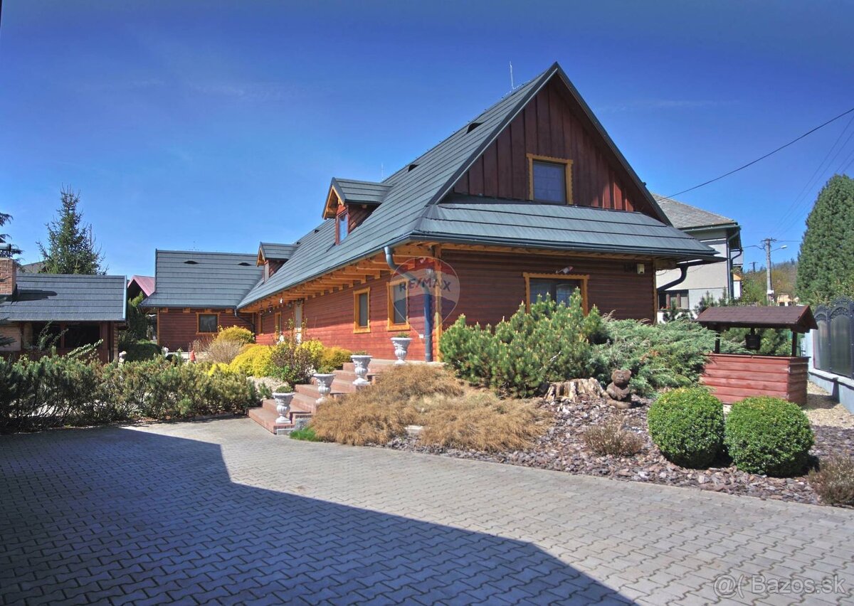 Nádherná drevostavba rodinného domu v obci Braväcovo na Hore