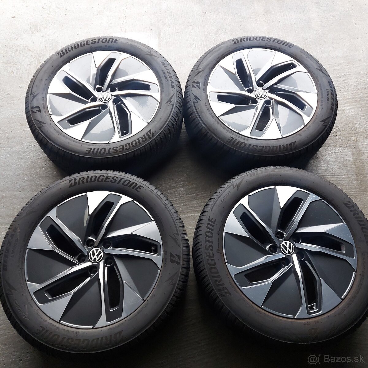 Zimná sada elektrónov originál Volkswagen ID4 R19 5x112