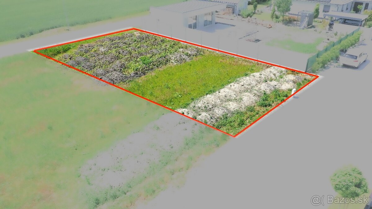 STAVEBNÝ POZEMOK 623 m2 V OBĽÚBENEJ LOKALITE "ZÁPAD"