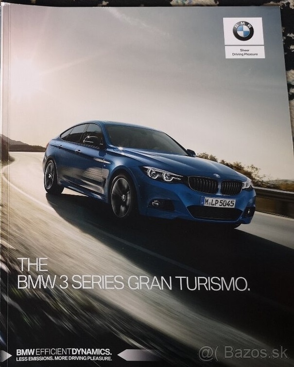 🚗📘 Predám katalóg BMW 3 GT F34 🚗📘