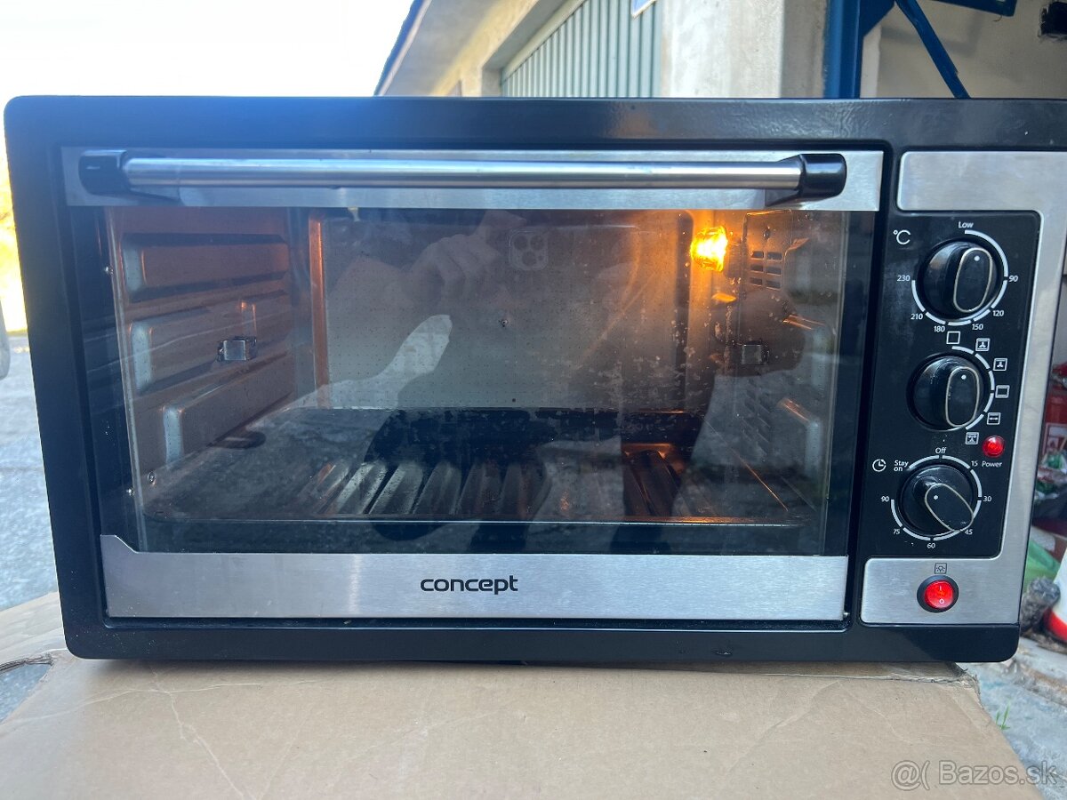 Teplovzdušná rúra Concept