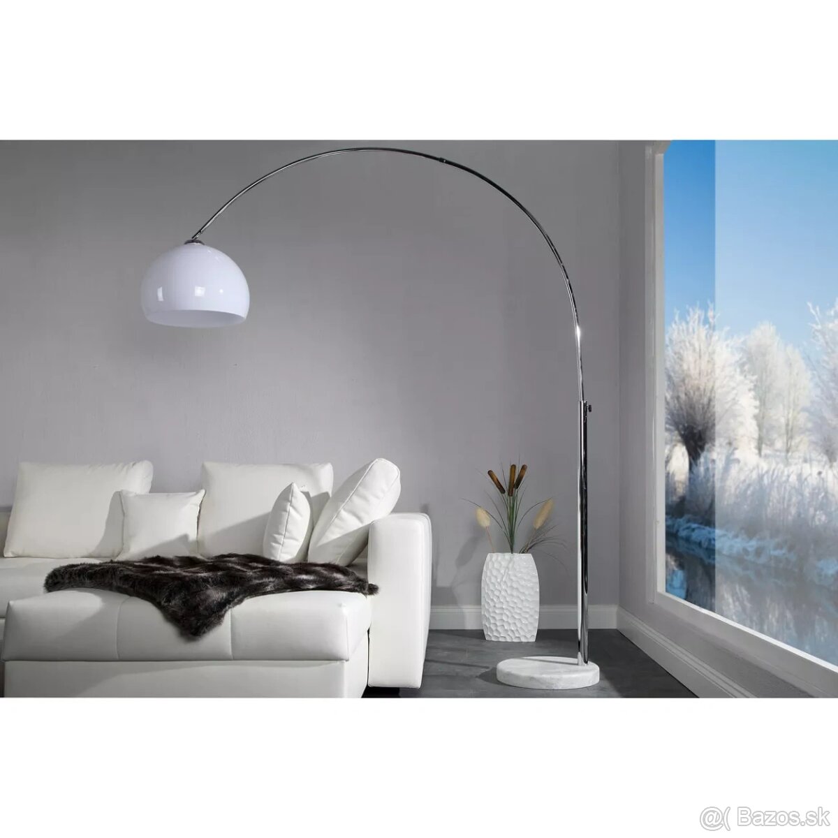 Lacno predám stojacu oblúkovú lampu