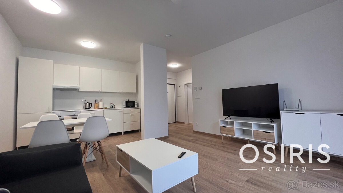 Na prenájom 2i byt s balkónom 12 m2, novostavba 2024, 1x par