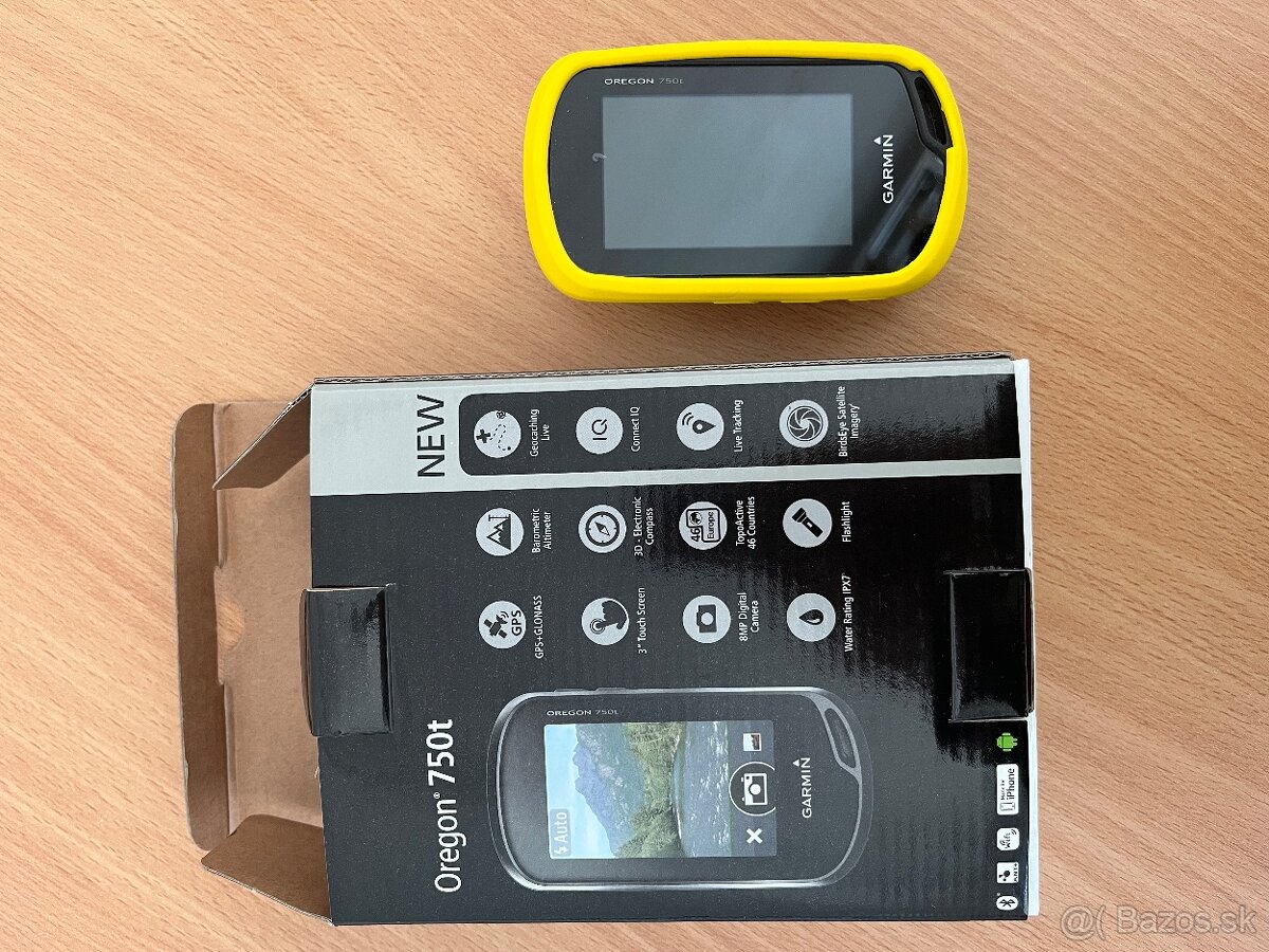 Turistická navigácia Garmin Oregon 750t