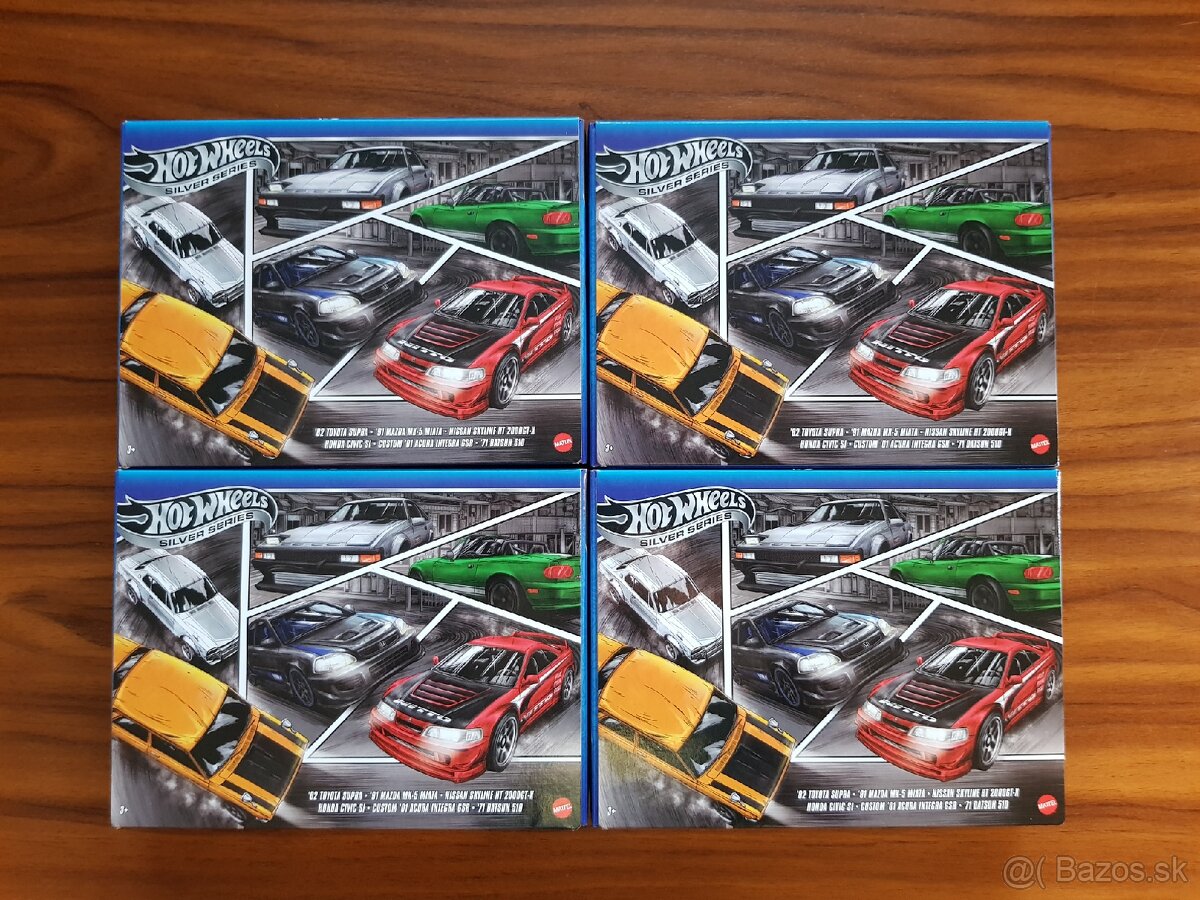 Predám modely Hot Wheels Streets of Japan (6pack)