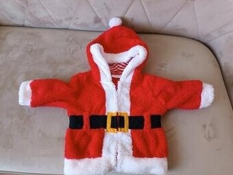 Vianočna mikina +body, šaty 62