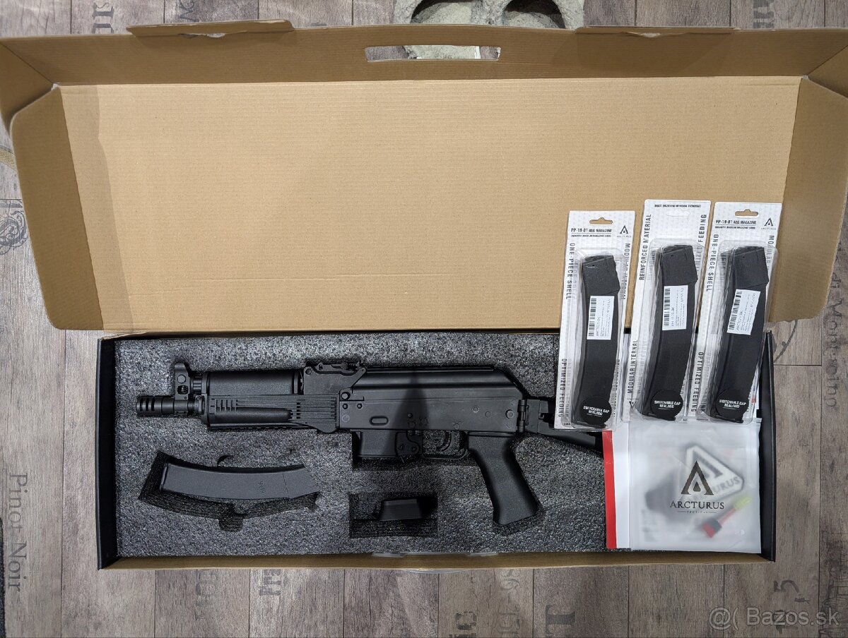 Arcturus PP-19 Vityaz FE + príslušenstvo