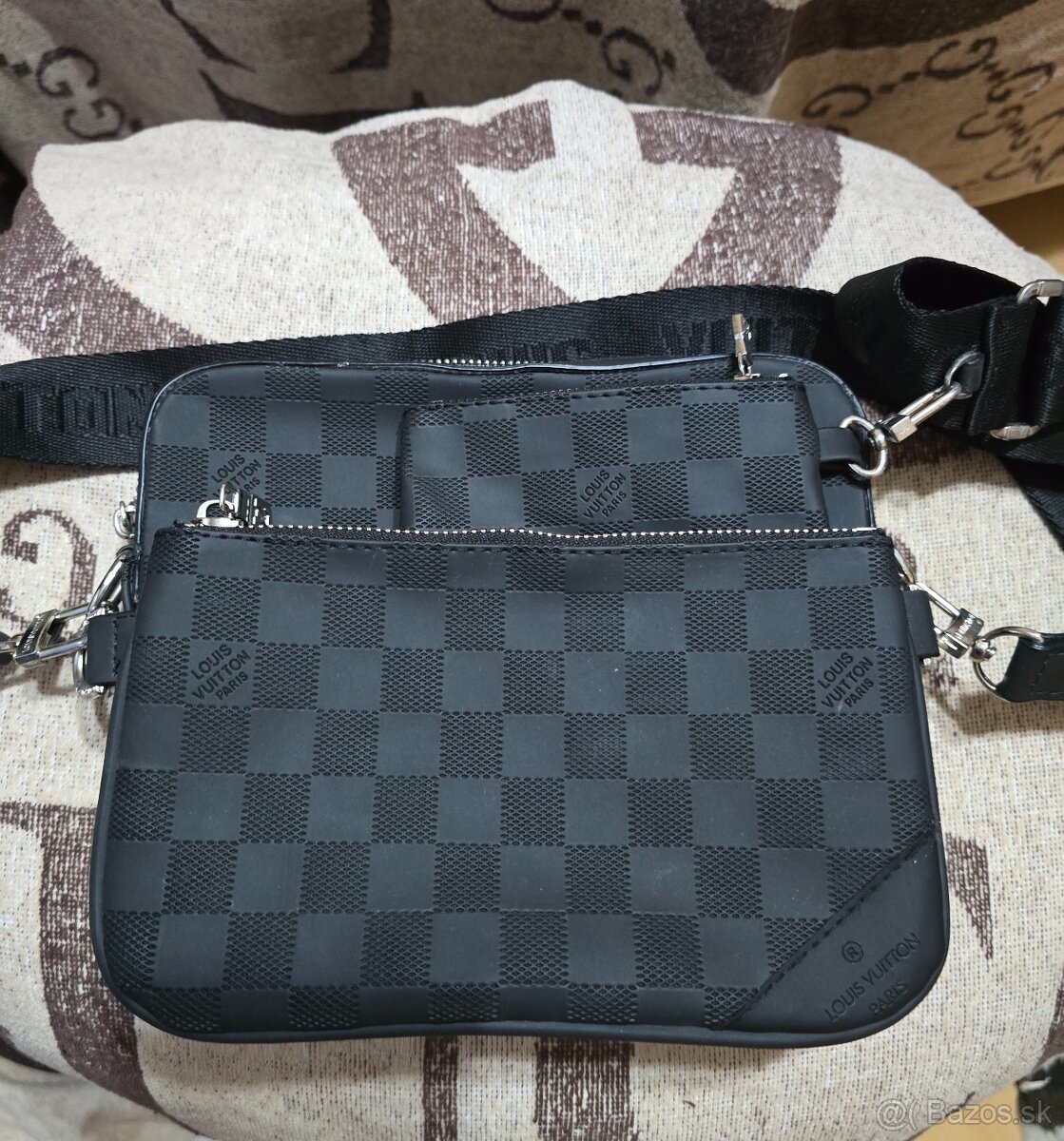 Predám pánsku crossbady čiernej farby