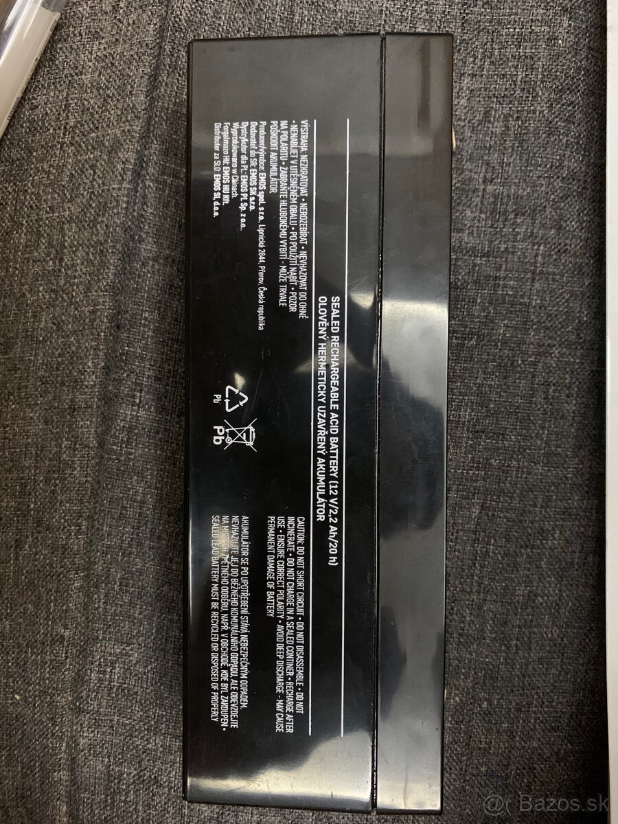 Oloveny akumulator 12V baterka