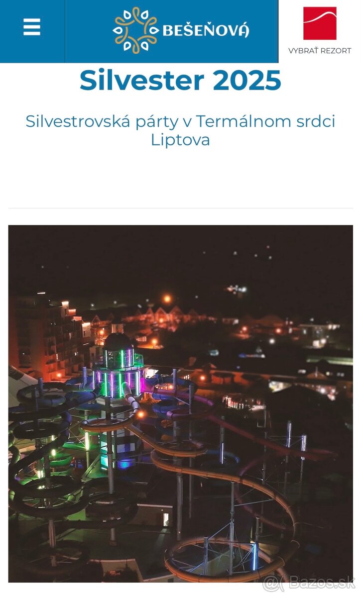 Bešeňová Silvester 31.12