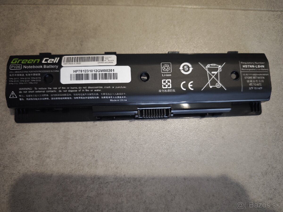 Predám novú batériu pre NB HP