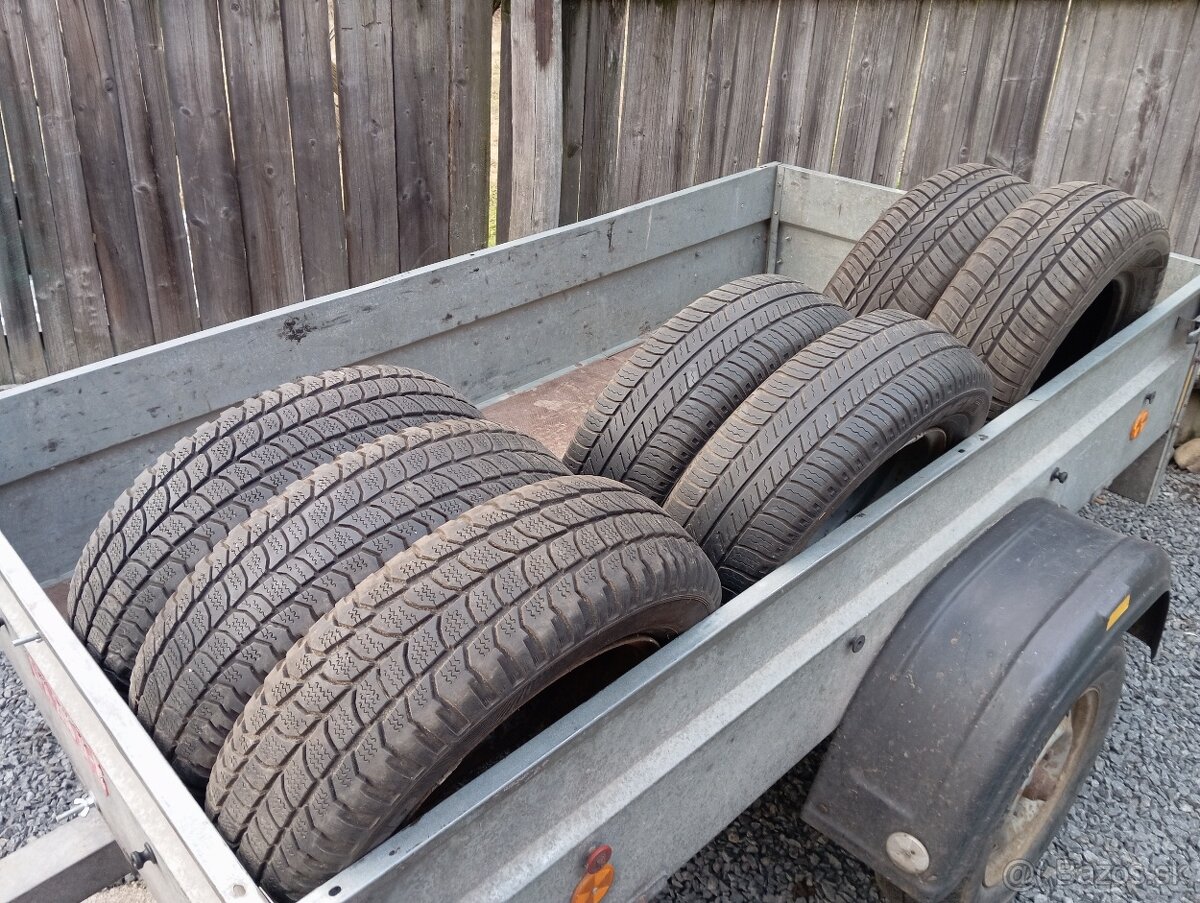 Pneu na diskoch + pneu