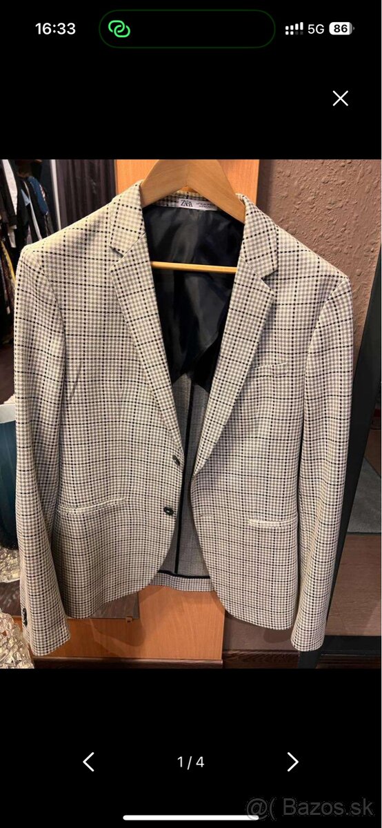 Zara pánsky oblek
