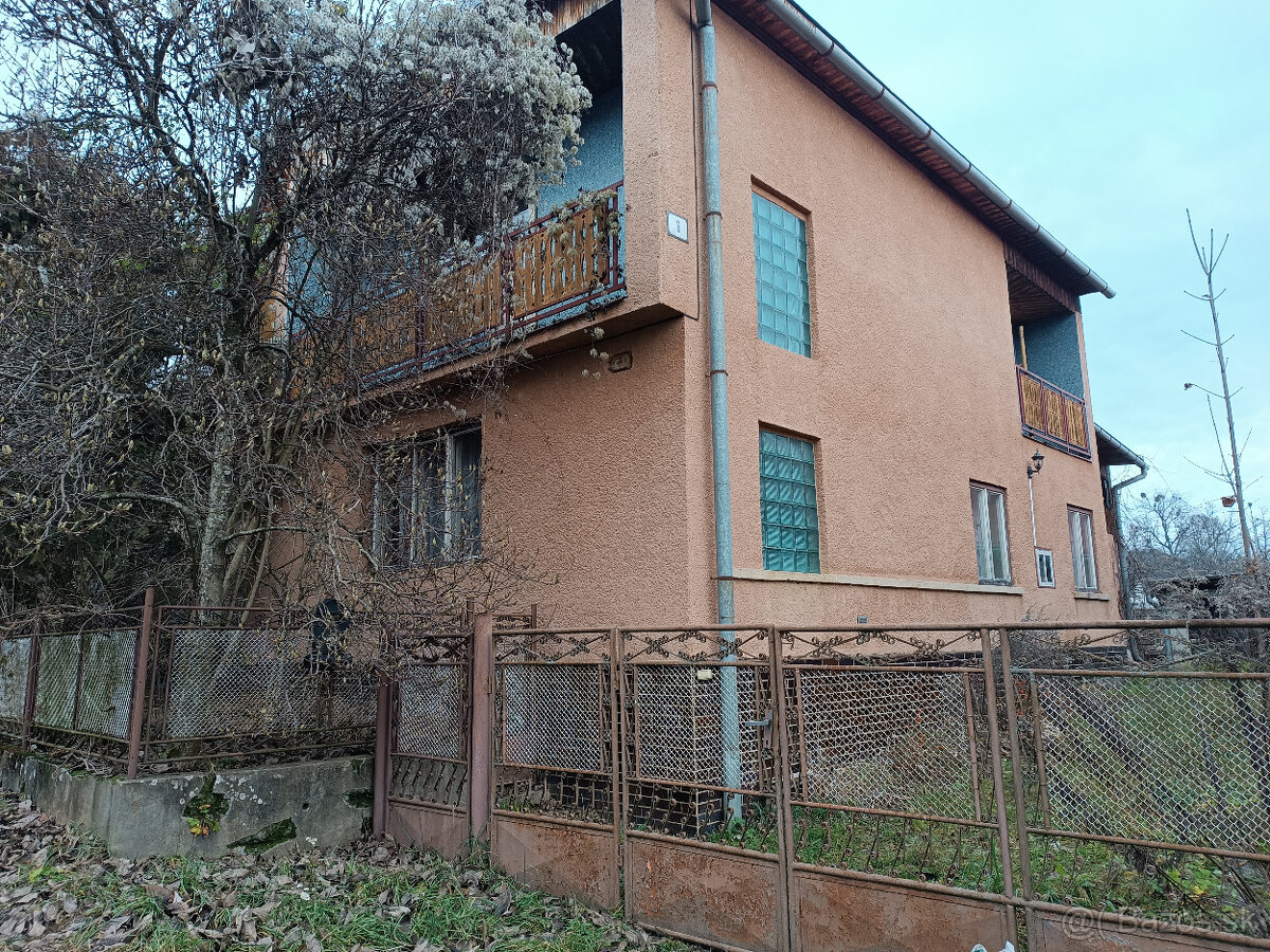 Na predaj rodinný dom – Rákoš