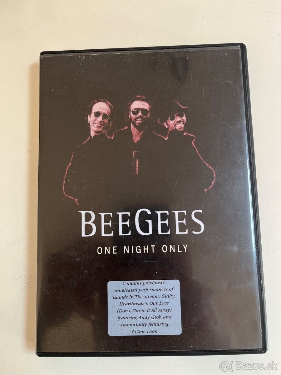 Predám Dvd BeeGees - One night only.