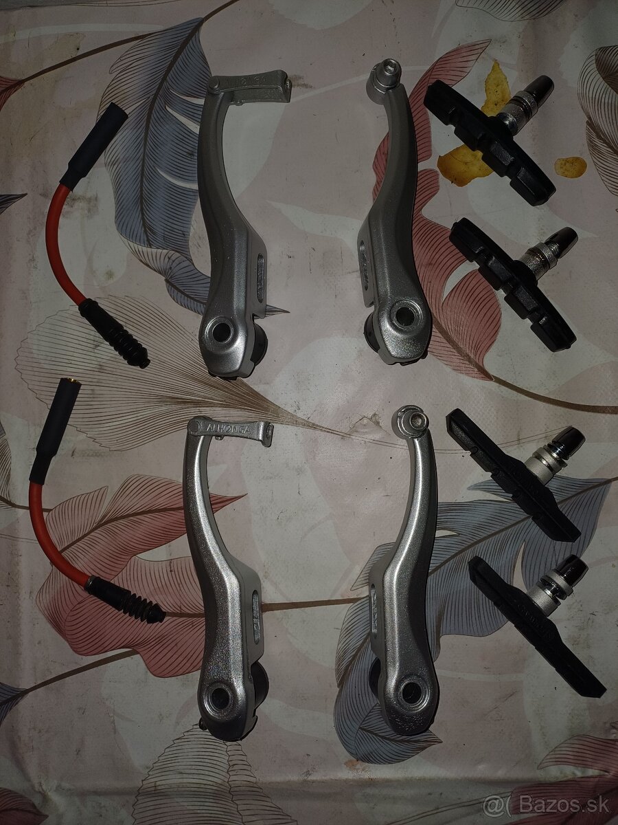 V-Brake Alhonga & V-Brake Shimano STX- rc & Brzdove páčky