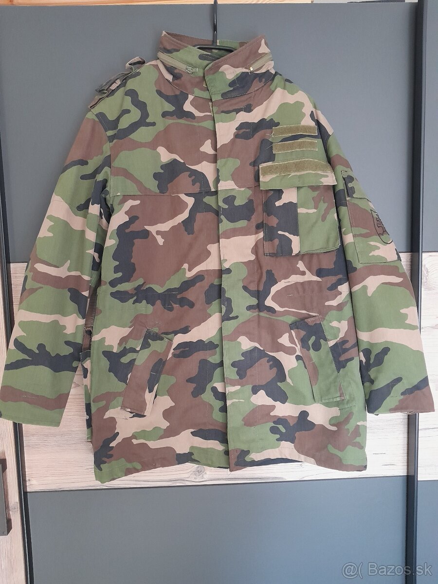 OSSR vojenský kabát vz.97 les 1-44  164-88
