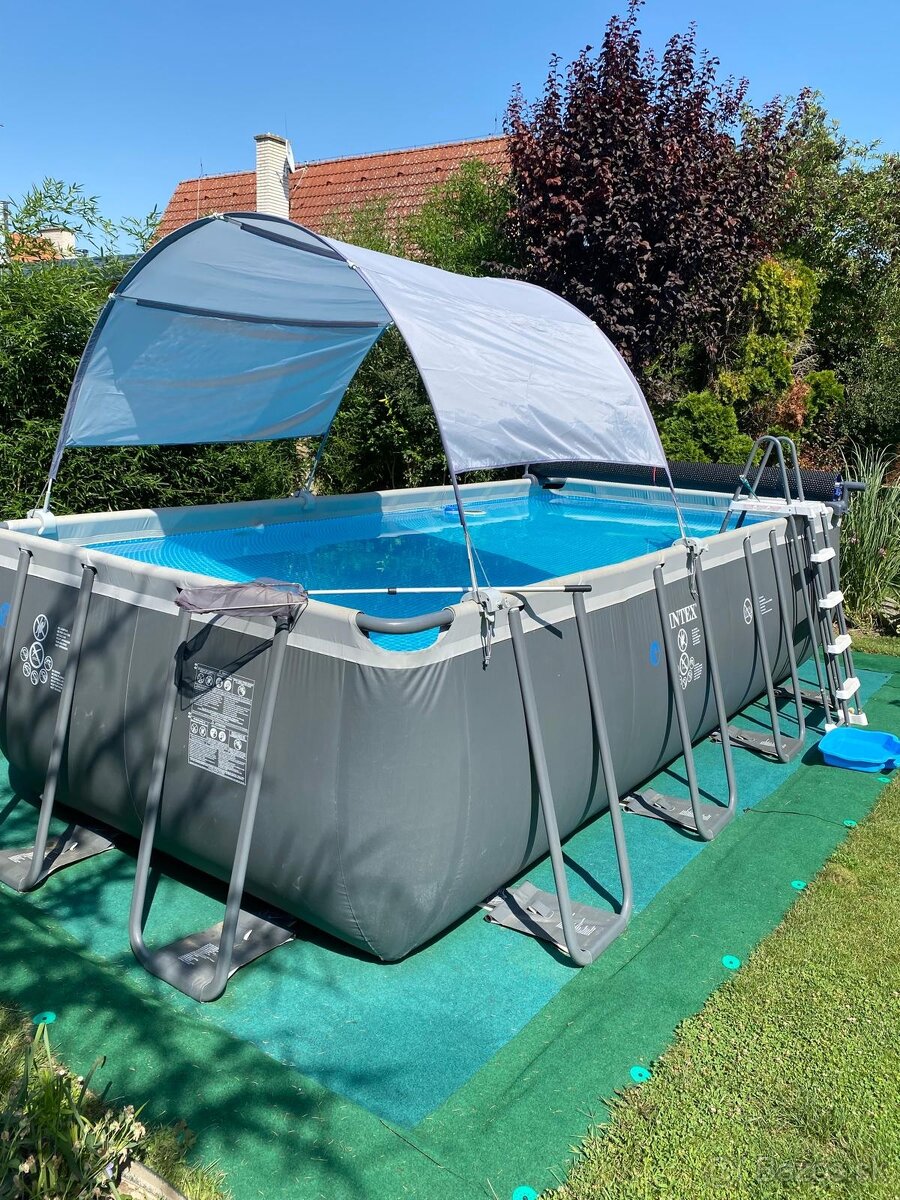 Bazén INTEX Rectangular Ultra Frame XTR 5,49 x 2,74 x 1,32 m