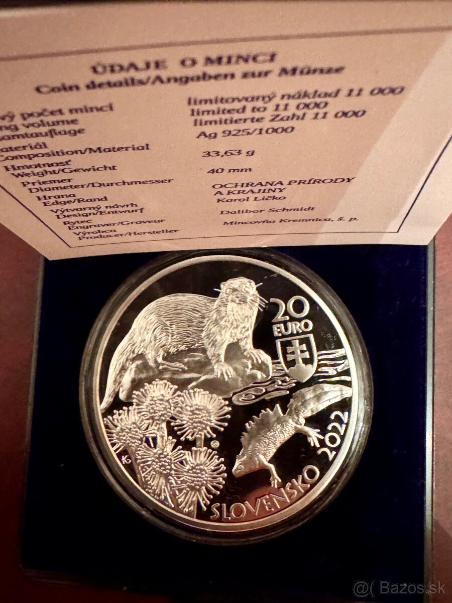 20 eur Kysuce proof