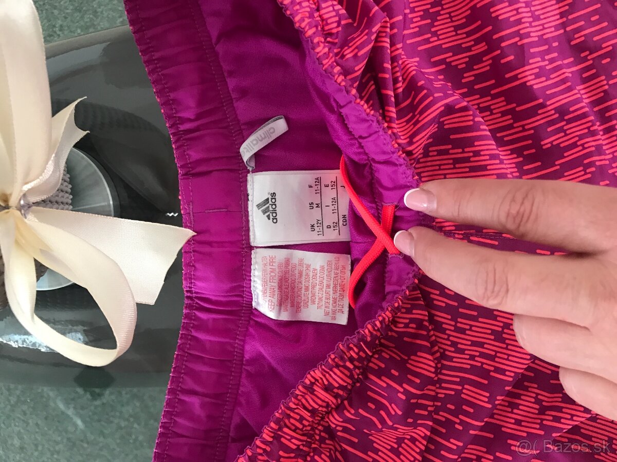 NOVÉ ADIDAS originál fuksia damske kratasy S/M