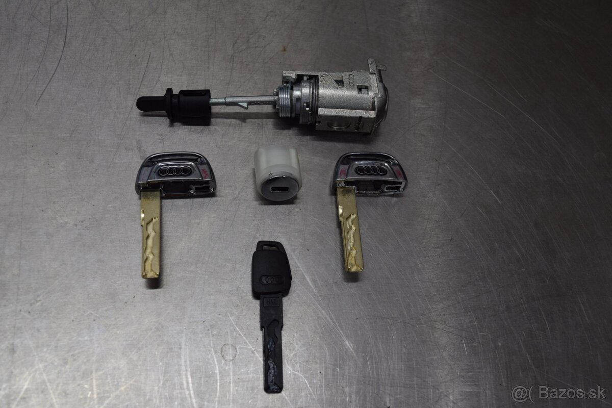 Audi A6 A7 C7 4G 4G0800375 sada zamkov kluc dverovy zamok