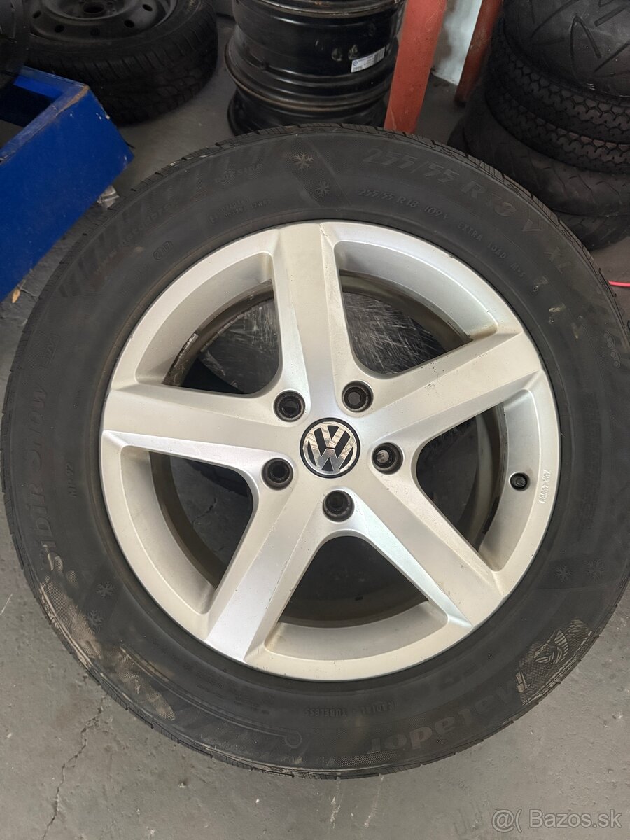 originálne disky VW R18 s pneu 255/55 R18