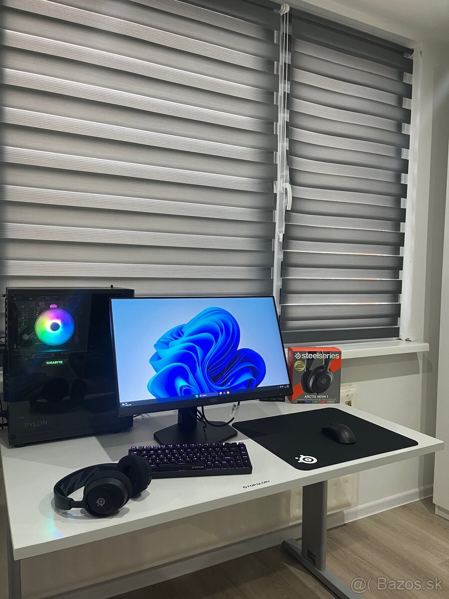 herný pc setup