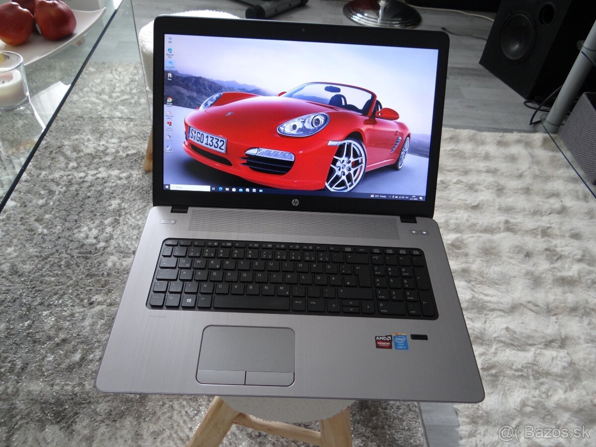 17.3" HP 470 G2/CoreI7/ 12GB RAM/ 256GB SSD/ 2xGrafika...