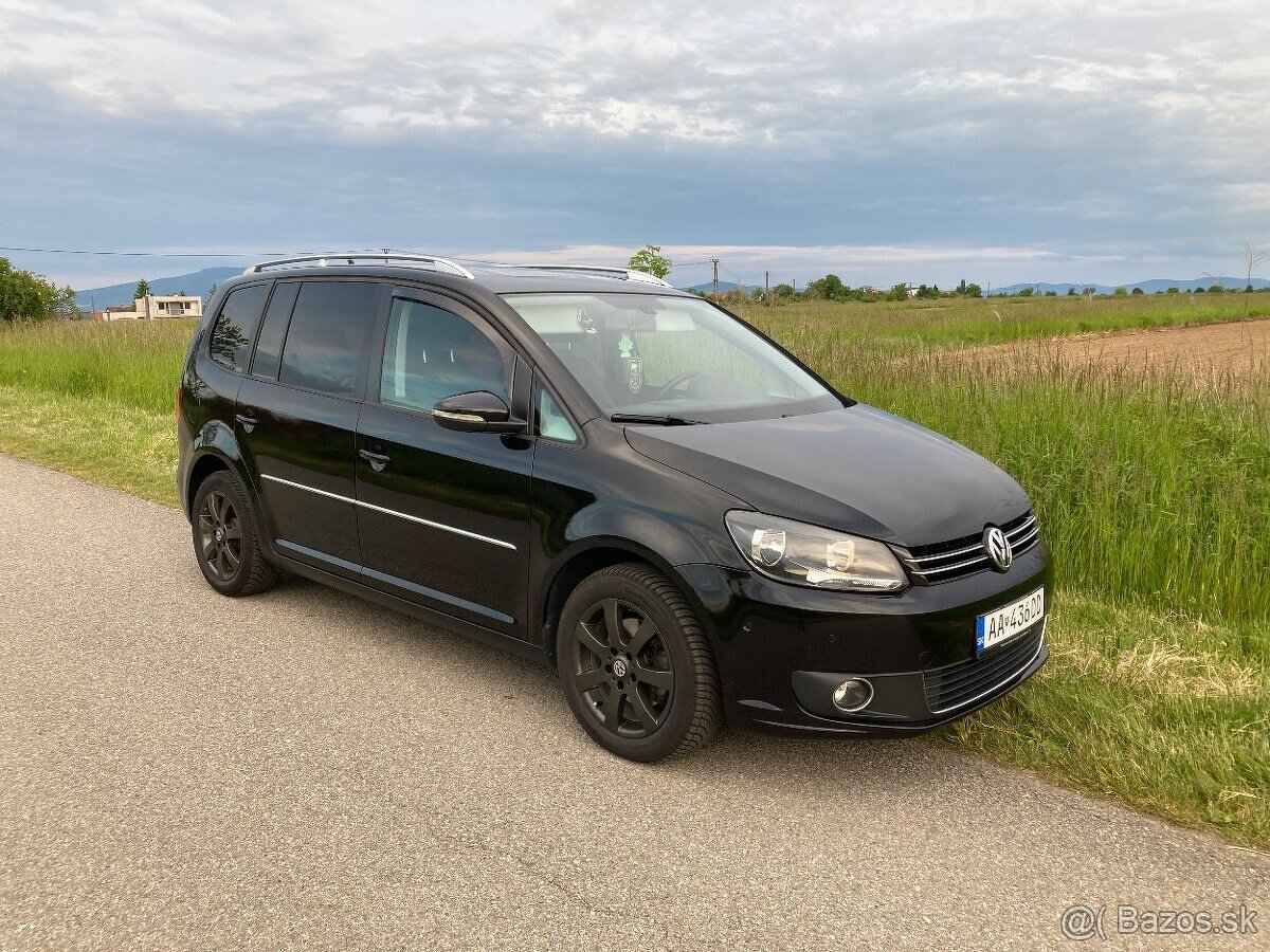 Vw Touran 1,6 tdi, dsg, 7 miestny