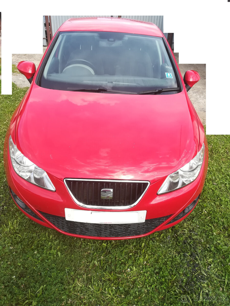 piate dvere, kufor , seat ibiza 2011, napravy, interier