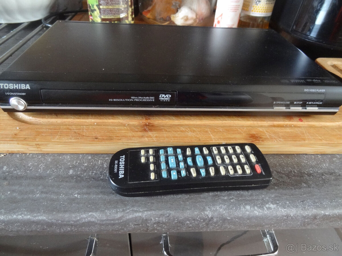 Predám DVD prehrávač Toshiba-info na fotkách