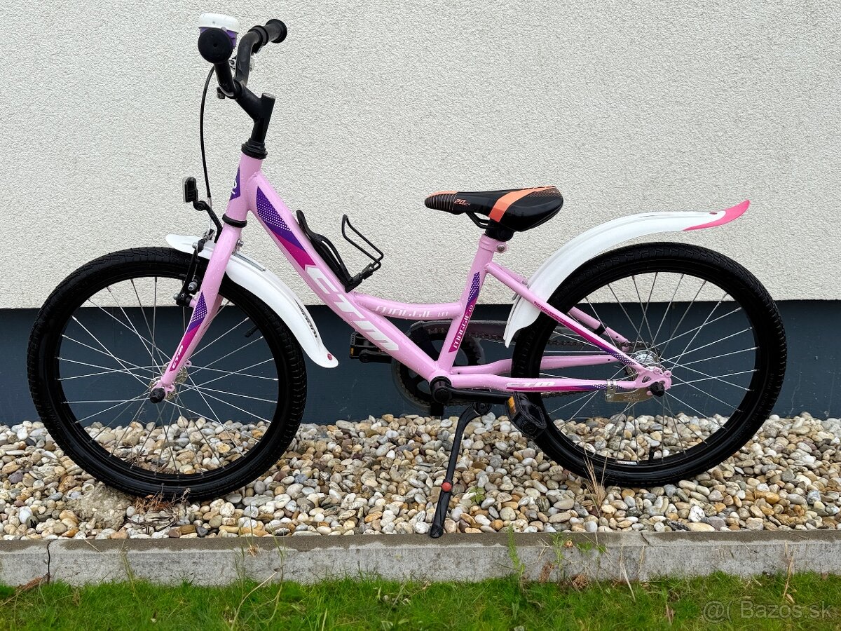 Dievčenský bicykel CTM 20” — TOP stav, ako nový