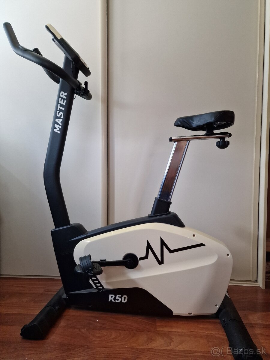 Predám ergometer Master R50 - výborný stav + snímač kadencie